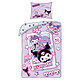 Sanrio - Parure de lit Kuromi Ver. 2 140 x 200 cm / 70 x 90 cm Parure de lit Kuromi Ver. 2 140 x 200 cm / 70 x 90 cm.