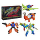 Avis Transformers Age of the Primes Leader Class - Pack 2 figurines G2 Dinobot Swoop & G2 Dinobot Sludge  19 cm