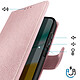 Avis Avizar Étui Portefeuille pour Honor X5c Plus 4G Série Chesterfield avec Support Vidéo