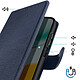 Avis Avizar Étui Portefeuille pour Honor X5c Plus 4G Série Chesterfield avec Support Vidéo