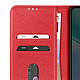 Avizar Étui Portefeuille pour Honor X5c Plus 4G Série Chesterfield avec Support Vidéo pas cher