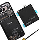 Avis Clappio Batterie de Remplacement Google Pixel 9 Pro XL Capacité 5060mAh Modèle GH2MB Noir
