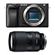 SONY Alpha 6400 + Objectif TAMRON 18-300 mm f/3.5-6.3 Di III-A VC VXD MATERIEL PROVENANCE FRANCE. Emballage securisé de vos commandes. Livré avec Facture dont TVA.