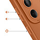 Acheter Avizar Coque pour Galaxy S25 FE en Silicone Souple avec Renfort Bloc Caméra Marron