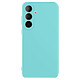 Avizar Coque pour Galaxy S25 FE Soft-Touch en Silicone Série Fast Cover Turquoise - Silicone semi-rigide alliant souplesse et solidité pour une protection efficace