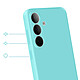 Avis Avizar Coque pour Galaxy S25 FE Soft-Touch en Silicone Série Fast Cover Turquoise