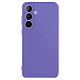 Avizar Coque pour Galaxy S25 FE Soft-Touch en Silicone Série Fast Cover Violet - Silicone semi-rigide alliant souplesse et solidité pour une protection efficace