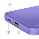 Avizar Coque pour Galaxy S25 FE Soft-Touch en Silicone Série Fast Cover pas cher