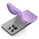Avizar Coque pour Honor 400 Smart en Silicone Souple avec Renfort Bloc Caméra Violet pas cher