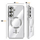 Avis Avizar Coque pour Galaxy S26 MagSafe Souple Antichocs avec Contour Chromé