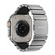 Nomad Bracelet Sport Renforcé pour Watch 49mm avec Fermoir Magnétique Gris Le Bracelet Stratos Associe Titane Grade 4 et FKM Ventile pour Un Port Confortable au Quotidien