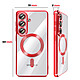 Avis Avizar Coque pour Galaxy S26 Plus MagSafe Souple Antichocs avec Contour Chromé