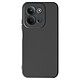 Avizar Coque pour Redmi 15C Soft-Touch en Silicone Série Fast Cover Noir - Silicone semi-rigide alliant souplesse et solidité pour une protection efficace
