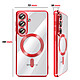 Avis Avizar Coque pour Galaxy S26 MagSafe Souple Antichocs avec Contour Chromé