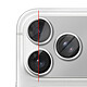 Acheter Avizar Protection Objectif Caméra pour iPhone 17 Pro Max Cadre Monobloc en Aluminium Argent