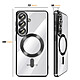 Avis Avizar Coque pour Galaxy S26 MagSafe Souple Antichocs avec Contour Chromé