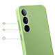 Avis Avizar Coque pour Galaxy S25 FE Soft-Touch en Silicone Série Fast Cover