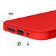 Avizar Coque pour Redmi 15 5G Soft-Touch en Silicone Série Fast Cover pas cher