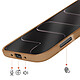 Acheter Avizar Coque MagSafe pour iPhone iPhone Air Protection Bi-matière Dos Rigide