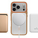 Avizar Coque MagSafe pour iPhone 17 Pro Protection Bi-matière Dos Rigide pas cher