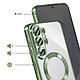 Acheter Avizar Coque pour Galaxy S26 Ultra Compatible MagSafe avec Contour Chromé