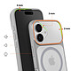 Avis Avizar Coque MagSafe pour iPhone 16 Protection Bi-matière Dos Rigide