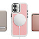 Avizar Coque MagSafe pour iPhone 17 Protection Bi-matière Ultra Renforcé pas cher