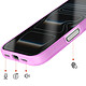 Acheter Avizar Coque MagSafe pour iPhone 17 Pro Protection Bi-matière Dos Rigide