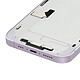 Avis Clappio Châssis Complet pour iPhone 14 avec Vitre Arrière et Lentilles Caméra Violet clair