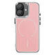 Avizar Coque MagSafe pour iPhone 16 Protection Bi-matière Ultra Renforcé - Anneau magnétique compatible accessoires MagSafe et charge sans fil