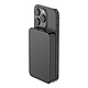 Avis Decoded Powerbank Magnétique Ultra Slim 10000mAh Compatible MagSafe et Qi2 15W Aluminium Noir