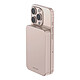 Avis Decoded Powerbank Magnétique Ultra Slim 10000mAh Compatible MagSafe et Qi2 15W Aluminium Rose