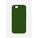 LaCoqueFrançaise Coque en cuir verte iPhone 7/8/SE 2020/SE 2022 Coque en cuir verte iPhone 7/8/SE 2020/SE 2022