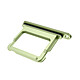 Clappio Tiroir de Remplacement Nano SIM pour iPhone 17 - Tiroir carte nano SIM vert sauge compatible iPhone 17 permettant de remplacer un emplacement SIM perdu, cassé ou déformé sans modification du téléphone