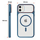 Avis Avizar Coque MagSafe pour iPhone 11 Dos Fumé avec Cadre en Silicone Renforcée