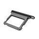 Clappio Tiroir de Remplacement Nano SIM pour iPhone 17 - Tiroir carte nano SIM noir compatible iPhone 17 permettant de remplacer un emplacement SIM perdu, cassé ou déformé sans modification du téléphone