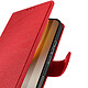 Avis Avizar Étui Folio pour Honor Magic 8 Pro Série Chesterfield avec Fonction Support Rouge