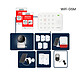 Daewoo - Alarme Maison Wifi & GSM Sans Fil Vigilia VIG503+ - Kit Complet avec 2 Caméras Full HD intérieur / extérieur solaire et 11 Accessoires Kit alarme connectée Wi-Fi sans abonnement - Caméra intérieure Full HD + 11 accessoires - Sirène et batterie intégrées - Pilotage application mobile