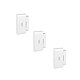 Daewoo- Pack de 3 Contacteurs de porte/Détecteurs de vibration 2 en 1 - Compatible avec les centrale AM301/AM302 et Vigilia Contacteurs de porte/Détecteurs de vibration 2 en 1 - Compatible avec les centrale AM301/AM302 et Vigilia