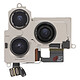 Clappio Triple Caméra Arrière 48MP pour iPhone 17 Pro Max Grand Angle et Téléobjectif Triple caméra arrière pour iPhone 17 Pro Max intégrant trois modules optiques distincts