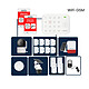 Daewoo - Alarme Maison Wifi/GSM Sans Fil Vigilia VIG507+ - Kit Complet avec 2 Caméras Full HD intérieur/extérieur solaire motorisée et 17 Accessoires Kit alarme connectée Wi-Fi sans abonnement - Caméra intérieure Full HD + 17 accessoires - Sirène et batterie intégrées - Pilotage application mobile