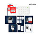 Daewoo - Alarme Maison Wifi/GSM sans Fil Vigilia VIG506+ - Kit Complet avec 2 Caméras Full HD intérieur/extérieur solaire motorisée et 11 Accessoires Kit alarme connectée Wi-Fi sans abonnement - Caméra intérieure Full HD + 11 accessoires - Sirène et batterie intégrées - Pilotage application mobile