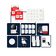 Daewoo - Alarme Maison Wifi Sans Fil Vigilia VIG507 - Kit Complet avec 2 Caméras Full HD intérieur/extérieur solaire motorisée et 17 Accessoires Kit alarme connectée Wi-Fi sans abonnement - Caméra intérieure Full HD + 17 accessoires - Sirène et batterie intégrées - Pilotage application mobile