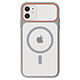 Avizar Coque MagSafe pour iPhone 11 Dos Fumé avec Cadre en Silicone Renforcée La Coque MagSafe pour iPhone 11 assure une fixation stable avec les accessoires MagSafe