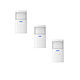 Daewoo - Pack de 3 Détecteurs de mouvement WPS305 compatibles animaux - Compatibles avec les centrales AM301 Touch / AM302 Touch XL et Vigilia Détecteurs de mouvement WPS305 compatibles animaux - Compatibles avec les centrales AM301 Touch / AM302 Touch XL et Vigilia