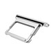 Clappio Tiroir de Remplacement Nano SIM pour iPhone 17 - Tiroir carte nano SIM blanc compatible iPhone 17 permettant de remplacer un emplacement SIM perdu, cassé ou déformé sans modification du téléphone