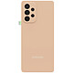Clappio Cache Batterie de Remplacement pour Galaxy A53 avec Adhésif Intégré - Cache batterie de remplacement rose pêche pour Galaxy A53 avec géométrie identique à la pièce d'origine pour un ajustement précis