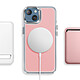 Avizar Coque MagSafe pour iPhone 13 / 14 Conception Hybride Renforcé pas cher