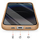 Acheter Avizar Coque pour iPhone 14 Pro Conception Bi-Matière Compatible MagSafe