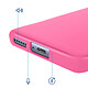 Avizar Coque Soft-Touch pour Redmi Note 15 4G en Silicone Anti-dérapant Fuchsia pas cher